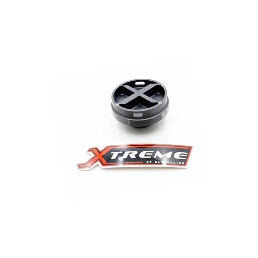 BLOX Racing Xtreme Line Billet Honda Oil Cap - Gun Metal