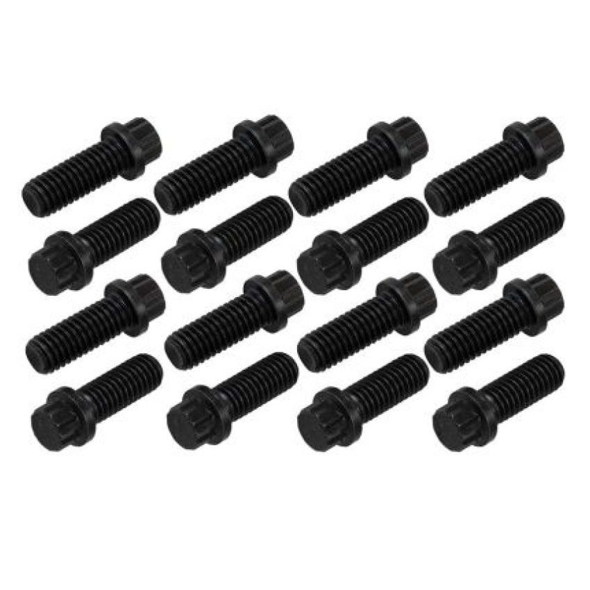MOROSO MOR38713 Exhaust Header Bolt Kit 12pt  3/8-16 x 1.00 16pk