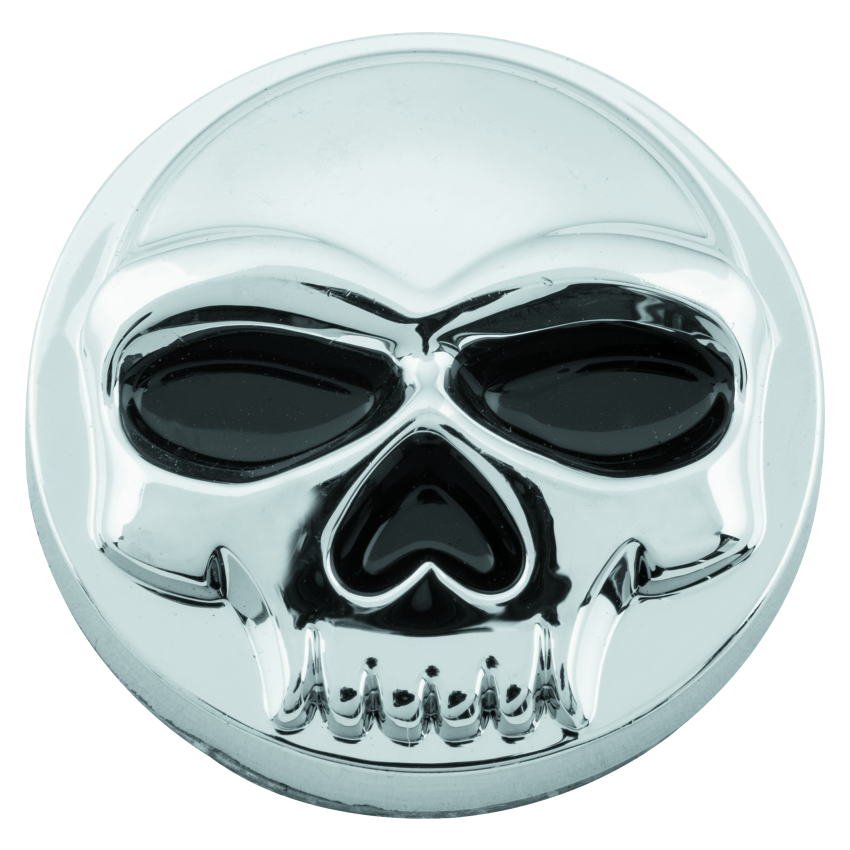 Kuryakyn 1189 Replacement Zombie Windshield Emblem Chrome