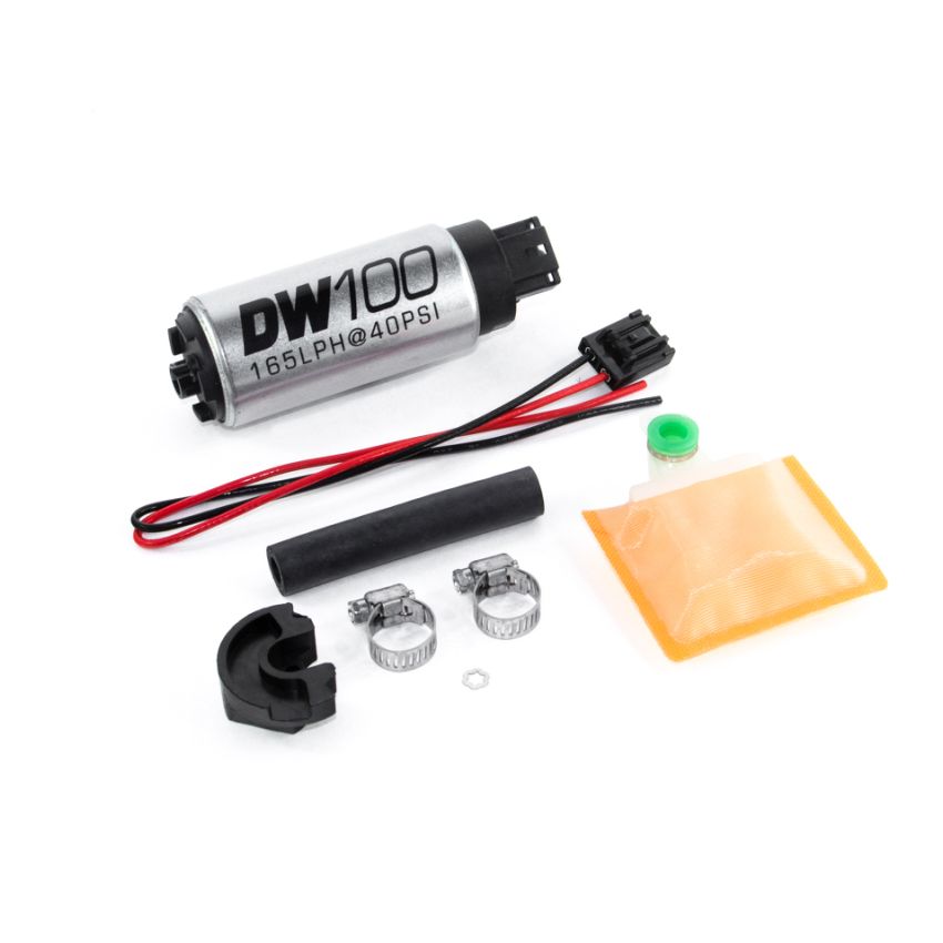 DeatschWerks 165 LPH In-Tank Fuel Pump w/ 89-94 Nissan 240sx Install Kit