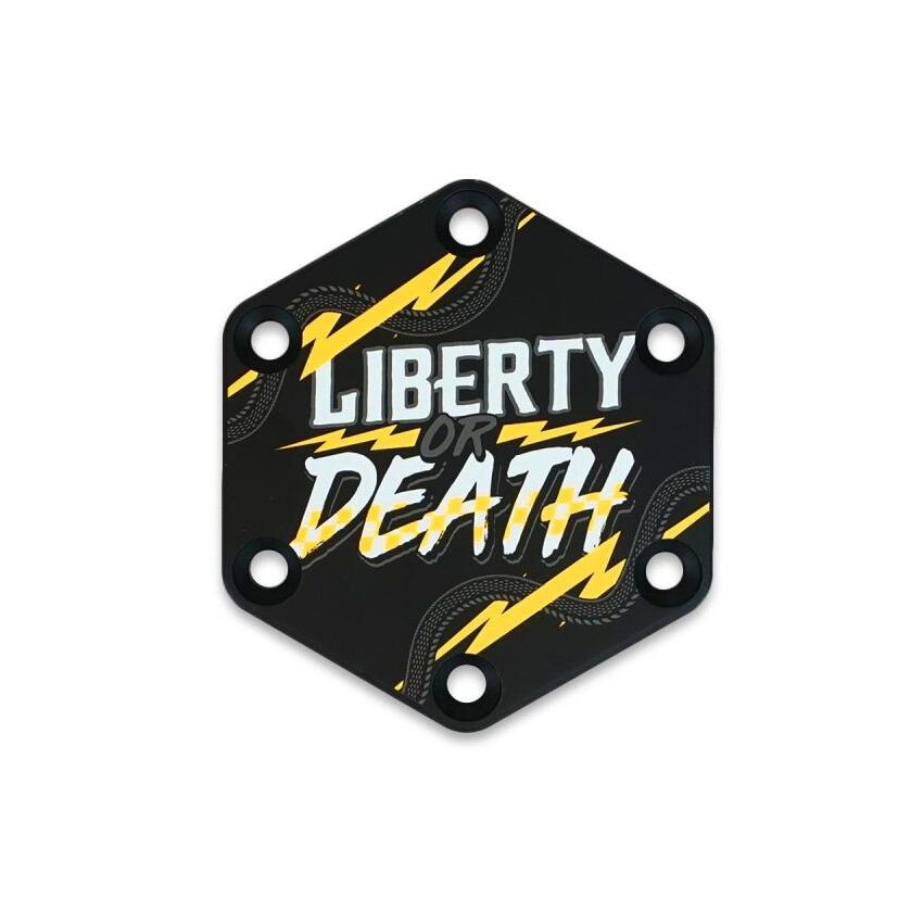 PRP Seats G100-TR3 PRP Steering Wheel Center Cap Liberty or Death