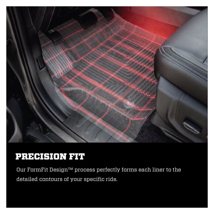 Husky Liners 54861 19-24 Nissan Altima X-Act Contour Rear Floor Liner - Black