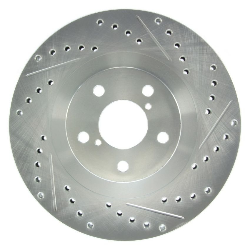 StopTech Select Sport 03-08 Subaru Forester Sport Slotted and Drilled Left Front Rotor