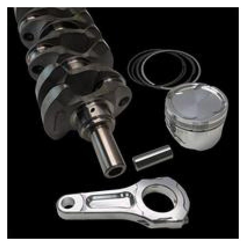 Brian Crower BC0255LW Nissan TB48 Stroker Kit 110mm Stroke LightWeight Crank/ProHD Series Rods I Beam 7/16in
