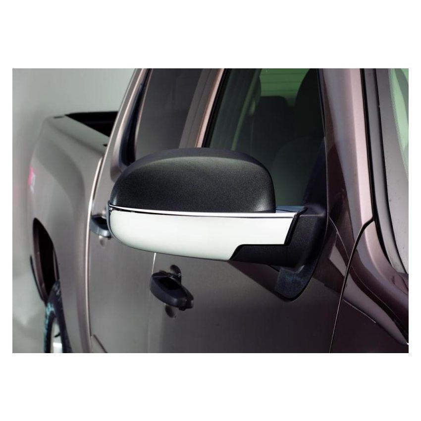 AVS 02-06 Cadillac Escalade Mirror Covers 2pc - Chrome