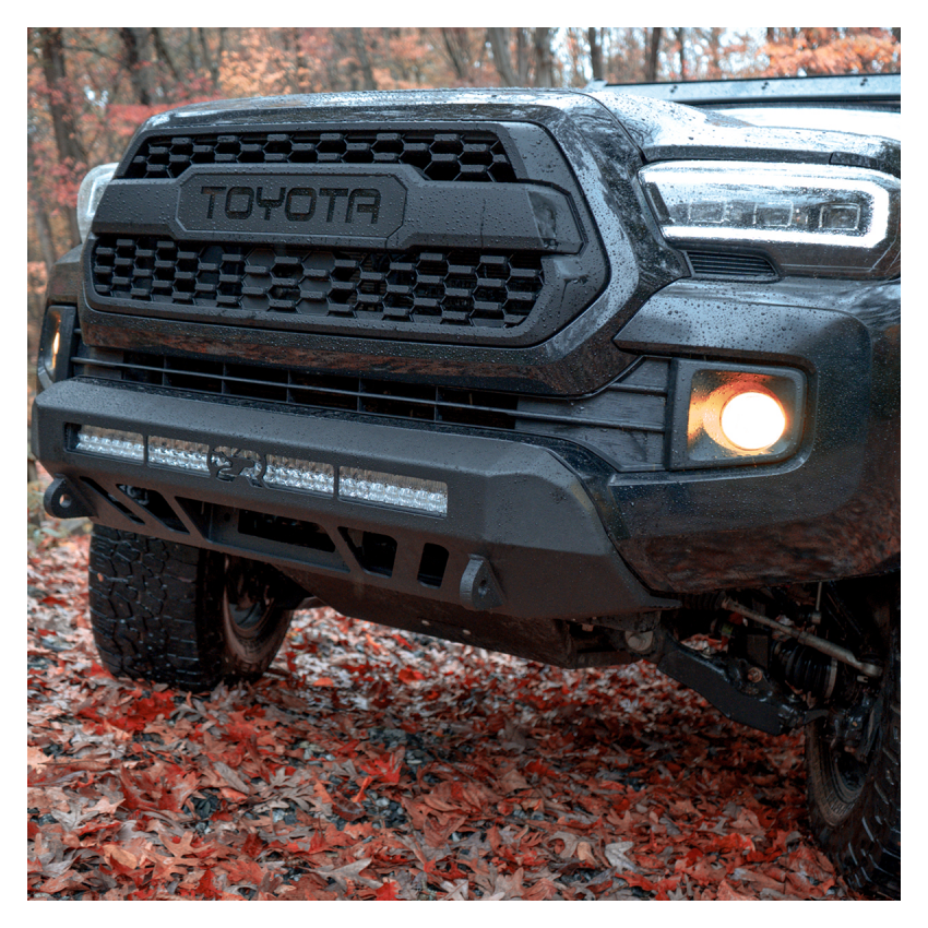 Cali Raised LED CR4134 Cali Raised 16-23 Toyota Tacoma Stealth Bumper - No Bull Bar / No Light Bar