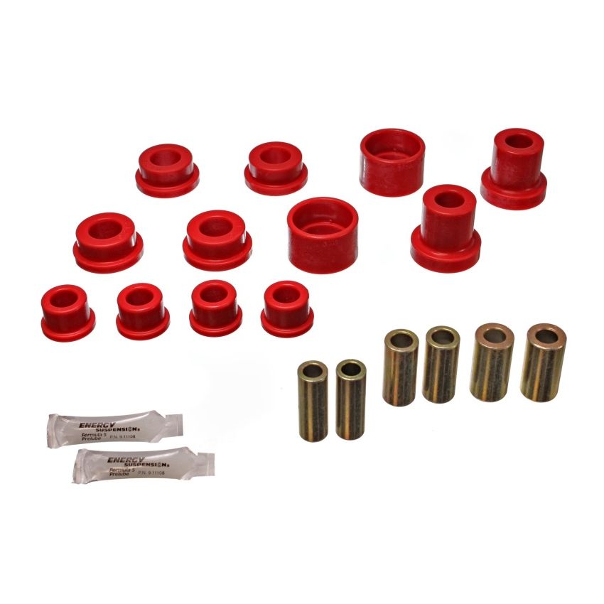 Energy Suspension 90-94 Mitsubishi Eclipse AWD Red Rear Control Arm Bushing Set