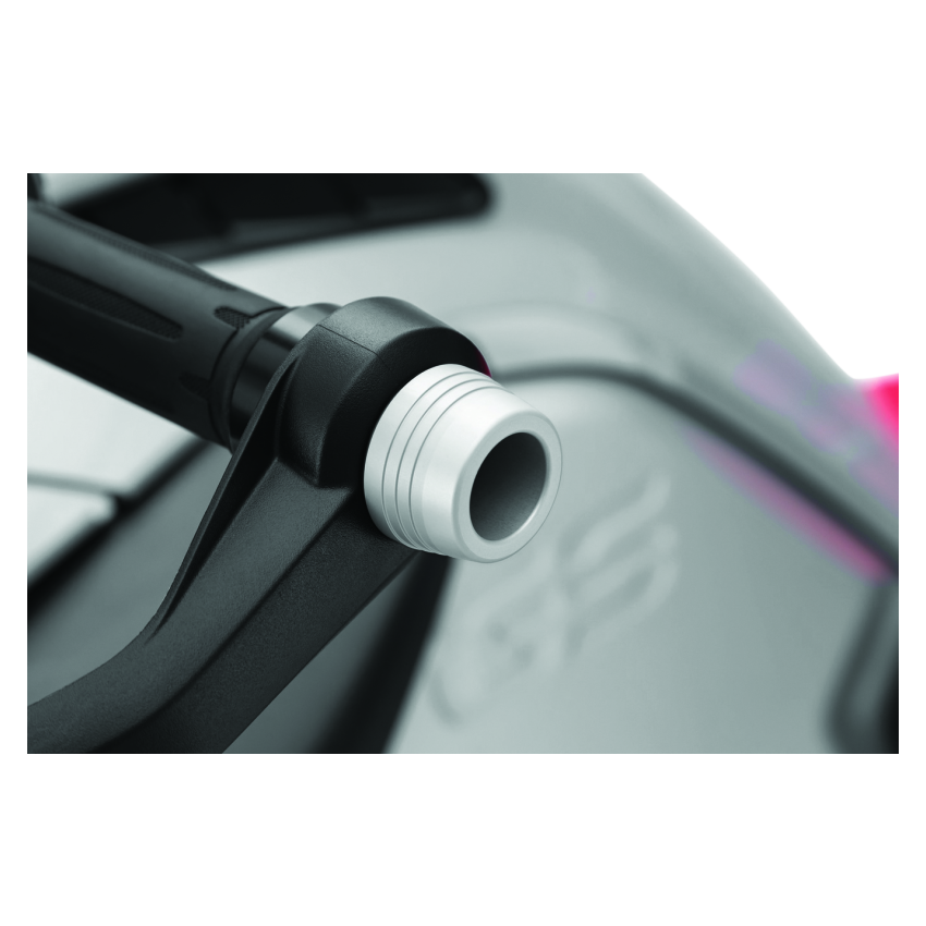 Kuryakyn 3806 Lodestar Handlebar Slidres-BMW-Silver