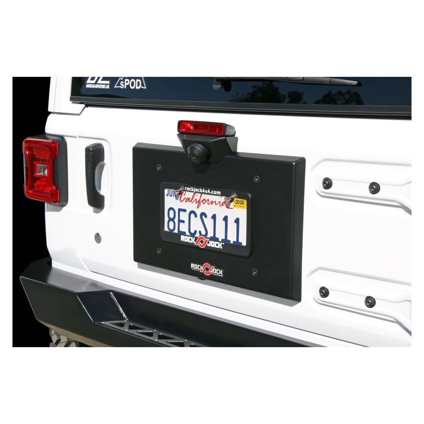 RockJock JL Spare Tire Mount Delete and Vent Cover w/ Hardware