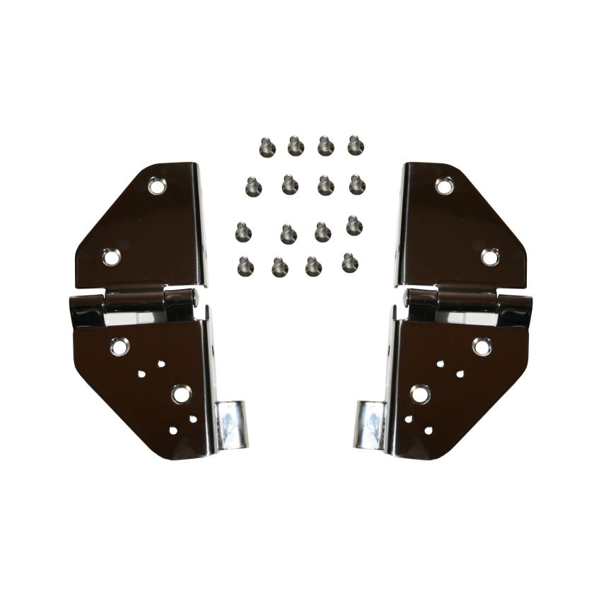 Rugged Ridge 76-95 Jeep CJ / Jeep Wrangler Stainless Steel Windshield Hinges
