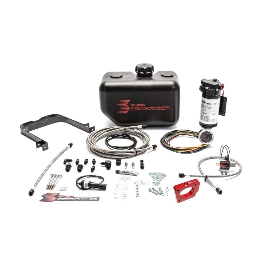 Snow Performance SNO-2110-BRD 05-14 STI Stg 2 Boost Cooler Water Injection Kit w/SS Brd Line & 4AN Fittings