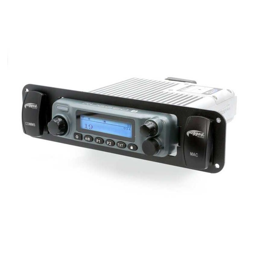 Rugged Radios MT-IDM-RM-SW2 In-Dash Mount with Two Switch Holes for