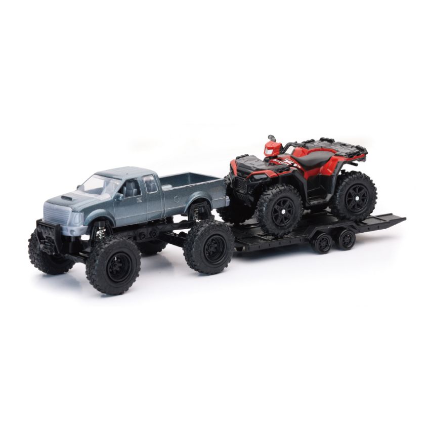 New Ray Toys 50086 Offroad Pickup with Polaris Sportsman XP1000