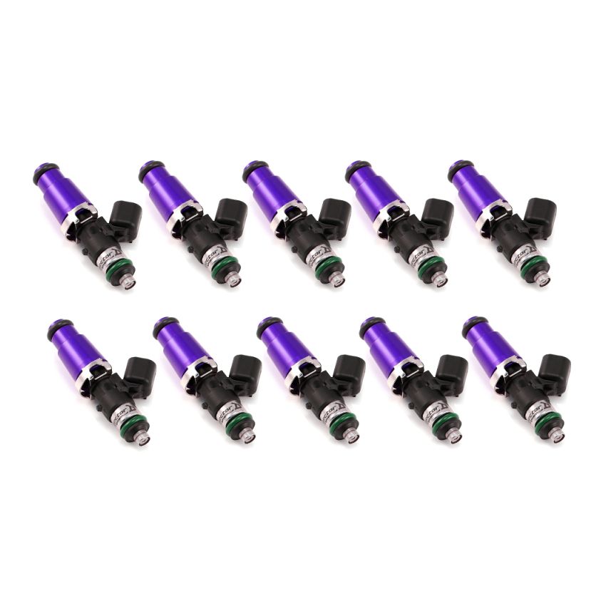 Injector Dynamics ID1050X Injectors 14mm (Purple) Adaptors (Set of 10)