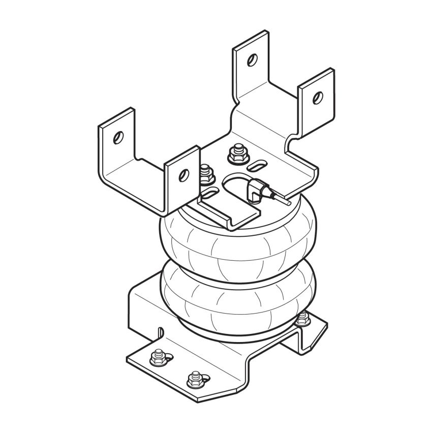 Firestone 2190 Ride-Rite Air Helper Spring Kit Rear 01-03 Chevy/GMC C1500HD 2WD/4WD (W217602190)