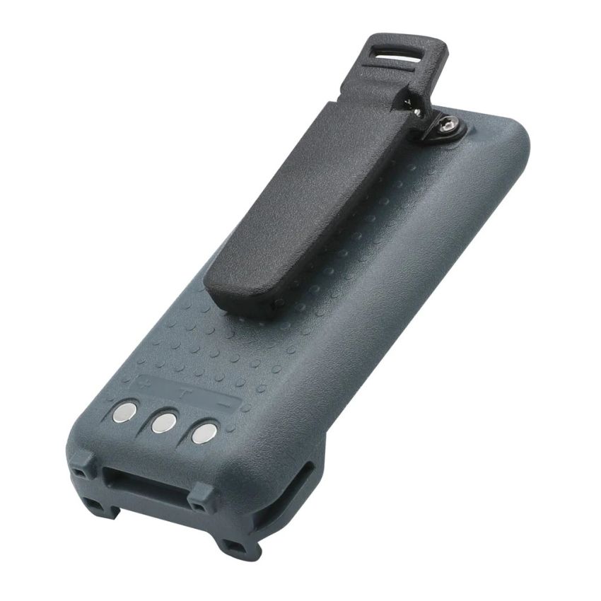Rugged Radios BAT-GMR2 GMR2 Replacement Battery with 12v Charge Port and Belt Clip Grey