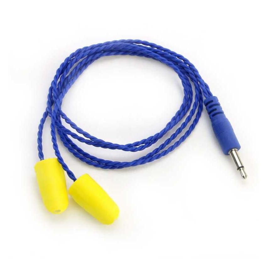 Rugged Radios ALPHA-BUDS-M AlphaBud Foam Earbud Speakers - Mono and Stereo Mono