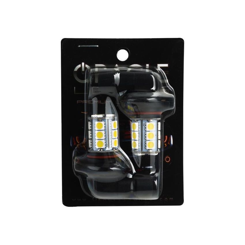 Oracle Lighting 3601-001 H10 / 9145 18 LED Bulbs, White, Pair