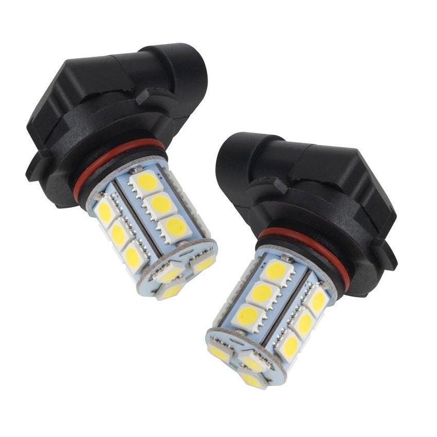 Oracle Lighting 3601-001 H10 / 9145 18 LED Bulbs, White, Pair