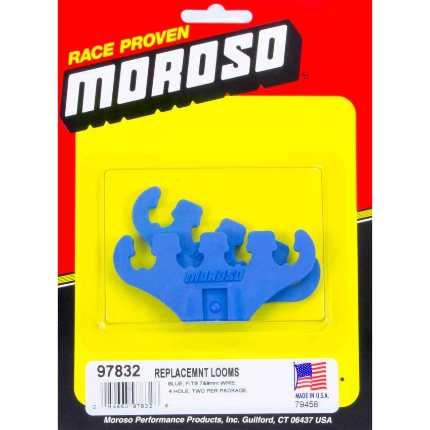 MOROSO MOR97832 Blue 4-Hole Wire Loom