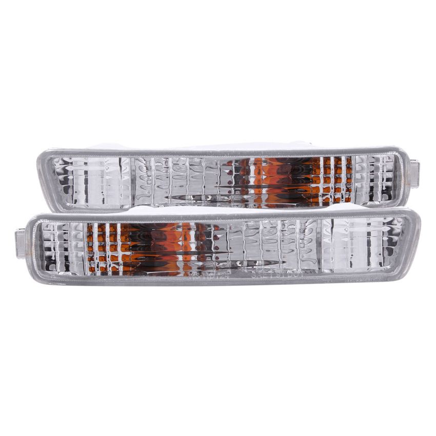 ANZO 1994-1995 Honda Accord Euro Parking Lights Chrome