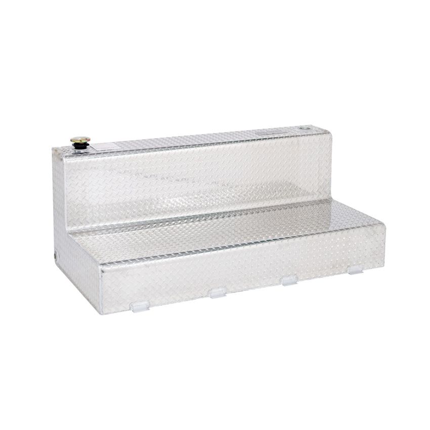 Dee Zee DZ92747 Deezee Universal Tanks - L-Shape Brite-Tread Aluminum (92 Gal)
