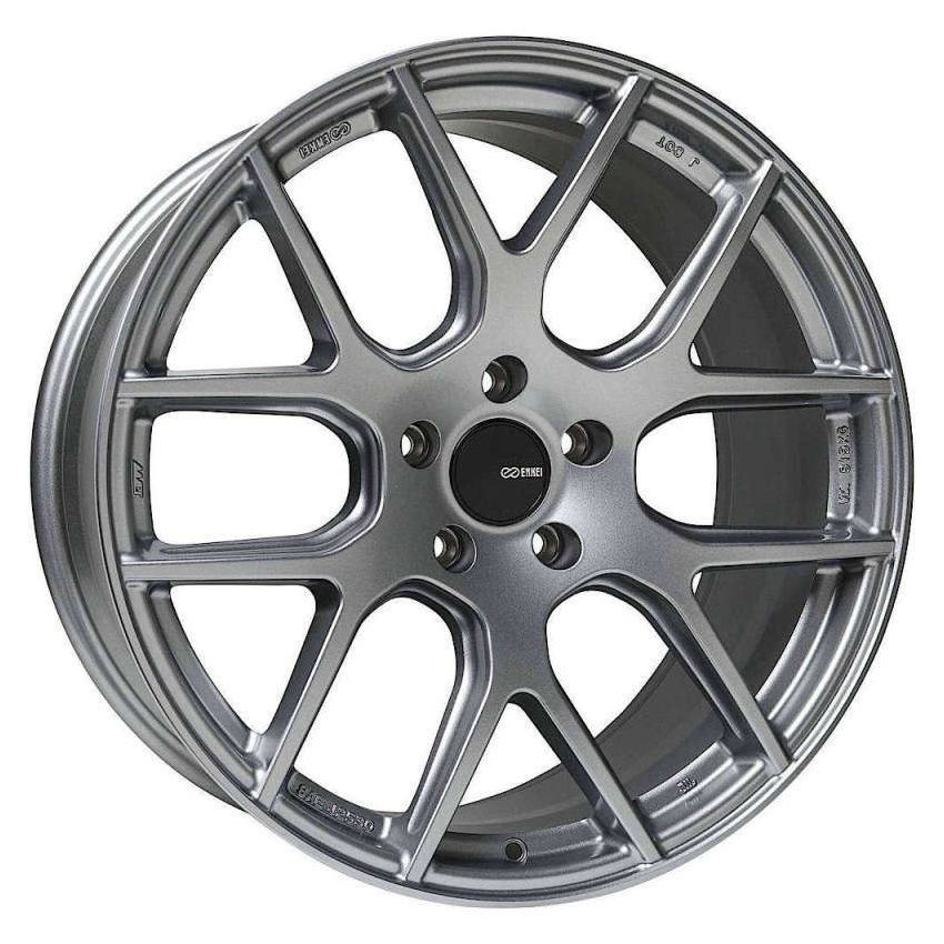 Enkei XM-6 17x7.5 5x100 45mm Offset 72.6mm Bore Storm Gray Wheel