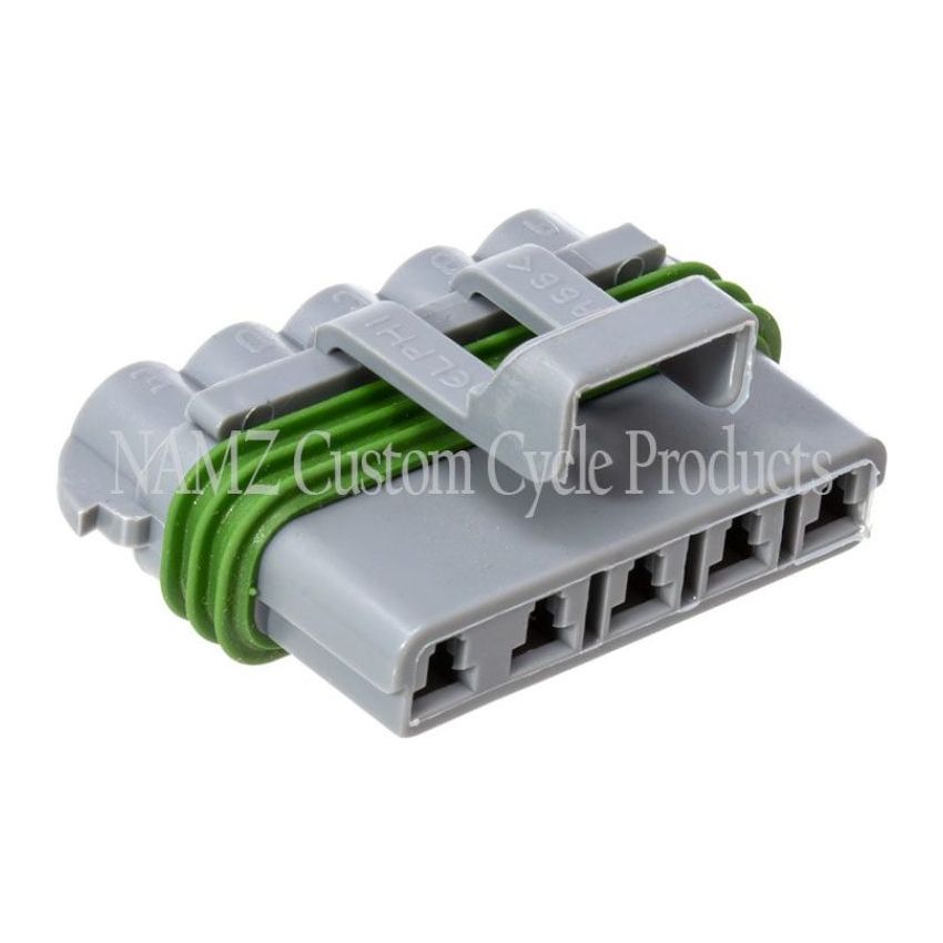 NAMZ NDP-38069 Delphi-Packard Weatherpack 5-Position Female Wire Connector w/Seals