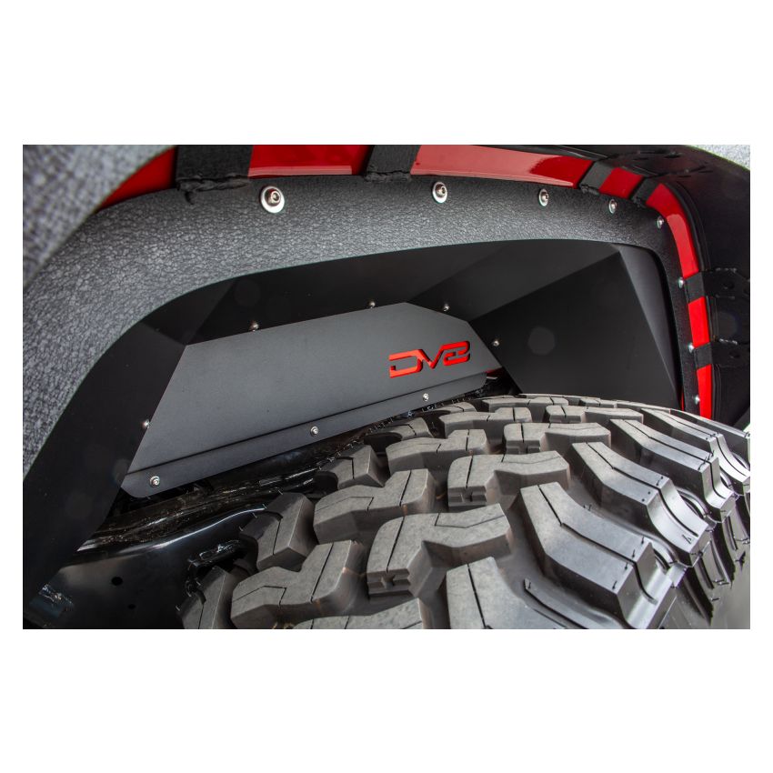 DV8 Offroad 201+ Jeep Gladiator Rear Inner Fenders - Black