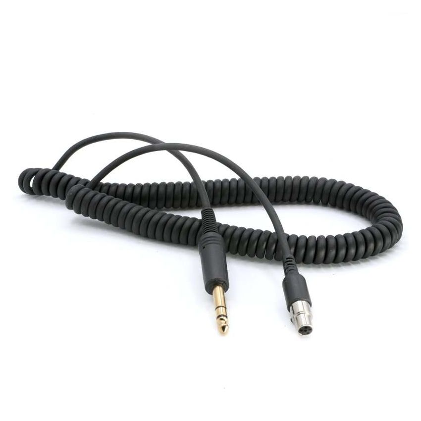 Rugged Radios CC-1/4-FHS Firetruck Intercom Headset Coil Cord for 1/4 Style Jacks & FHS Headset
