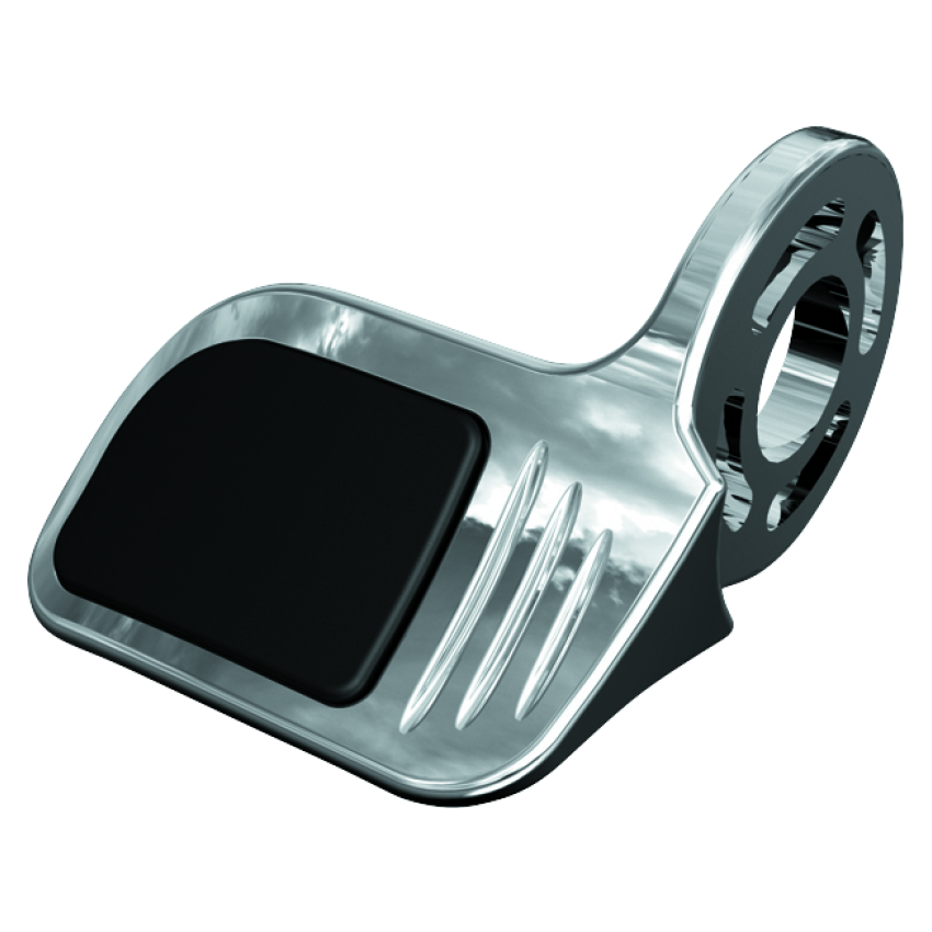 Kuryakyn 6299 Contoured ISO Throttle Boss Chrome