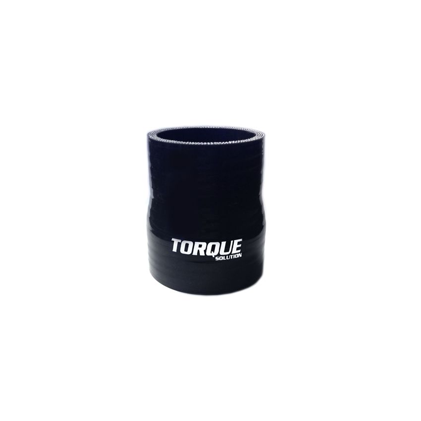 Torque Solution Transition Silicone Coupler: 2 inch to 2.25 inch Black Universal