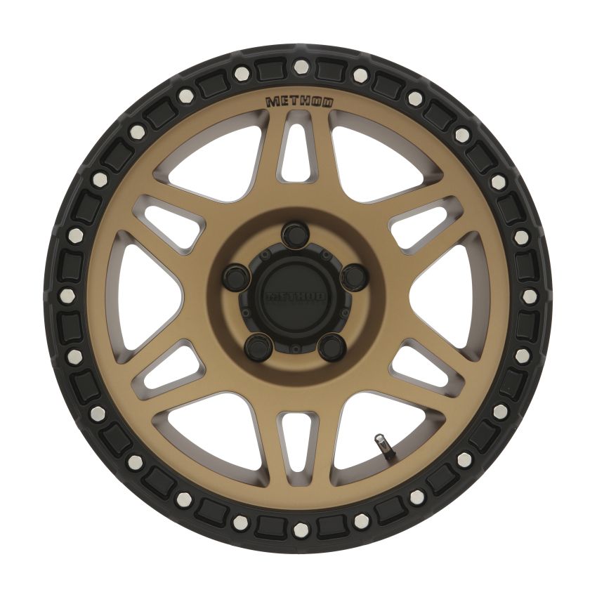 Method Wheels MR31278558900 Method MR312 17x8.5 0mm Offset 5x150 110.5mm CB Method Bronze/Black Street Loc Wheel