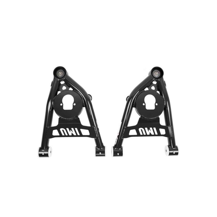 UMI Performance 403233-B 64-72 GM A-Body Tubular Upper & Lower Front A-Arm Kit- Delrin Bushings