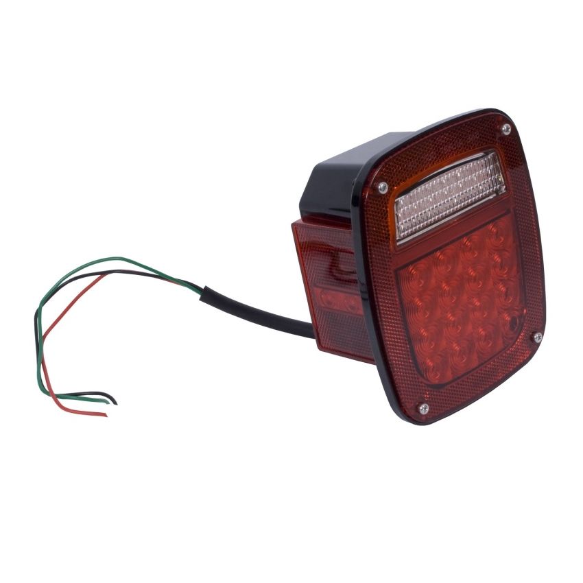 Rugged Ridge LED Tail Light Assembly LH 76-06 Jeep CJ / Jeep Wrangler