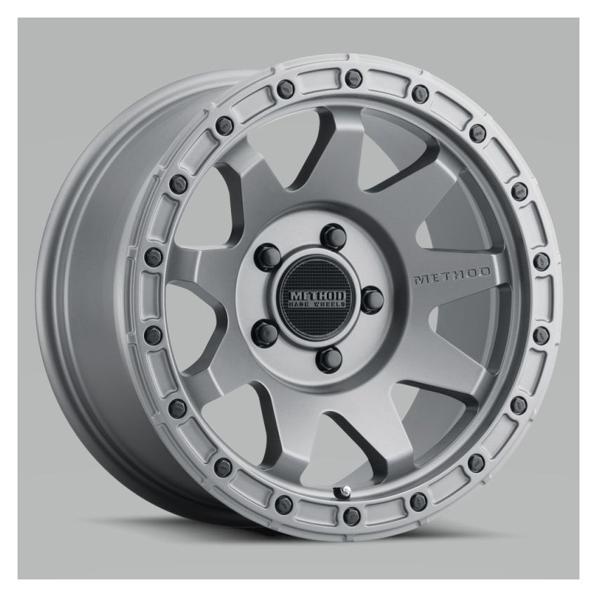 Method MR317 17x8.5 0mm Offset 5x150 110.5mm CB Matte Black Wheel