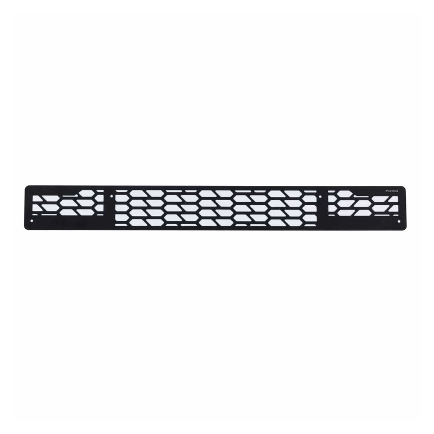 Putco 83161 18-20 Ford F-150 - Hex Shield - Black Powder Coated Bumper Grille Inserts