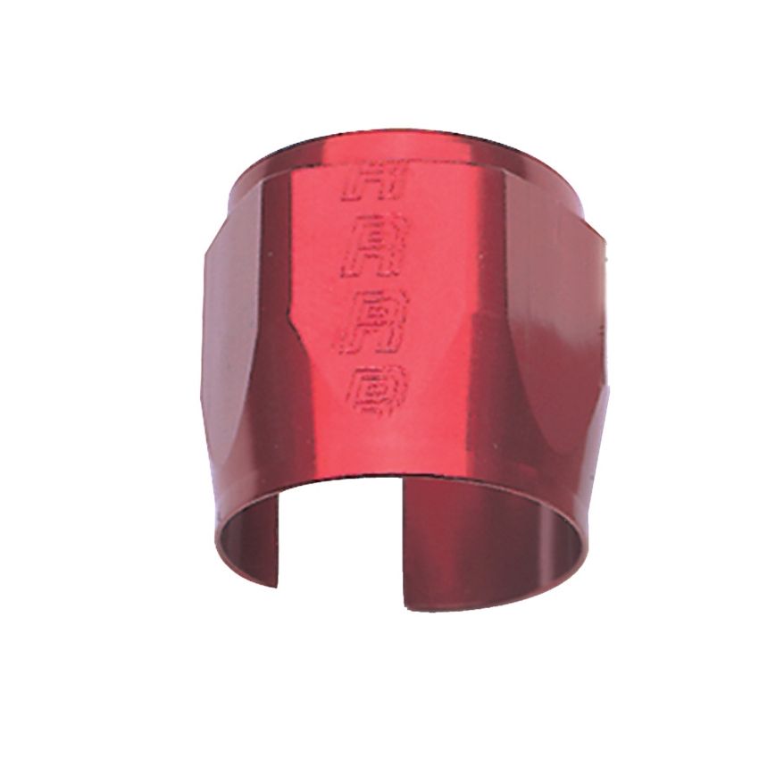 Russell Performance -8 AN Anodized Red Tube Seal Hose End For 3/8in Fuel Hose