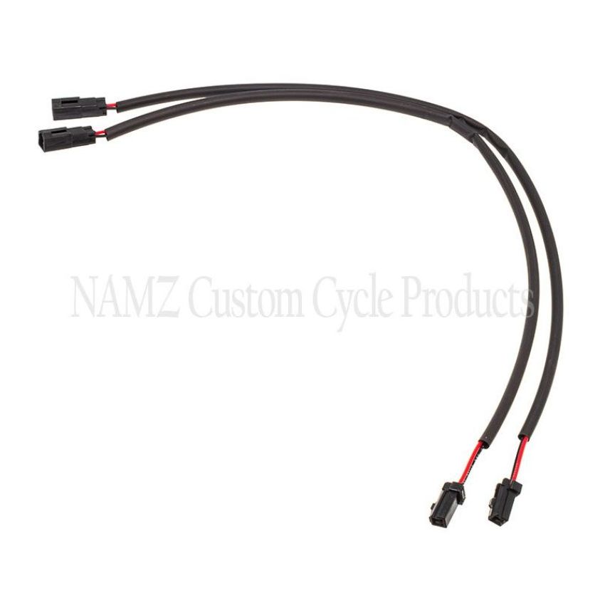 NAMZ NHGX-HD18 08-23 HD Models w/Heated Grips Plug-N-Play Heated Grip Extensions 18in.