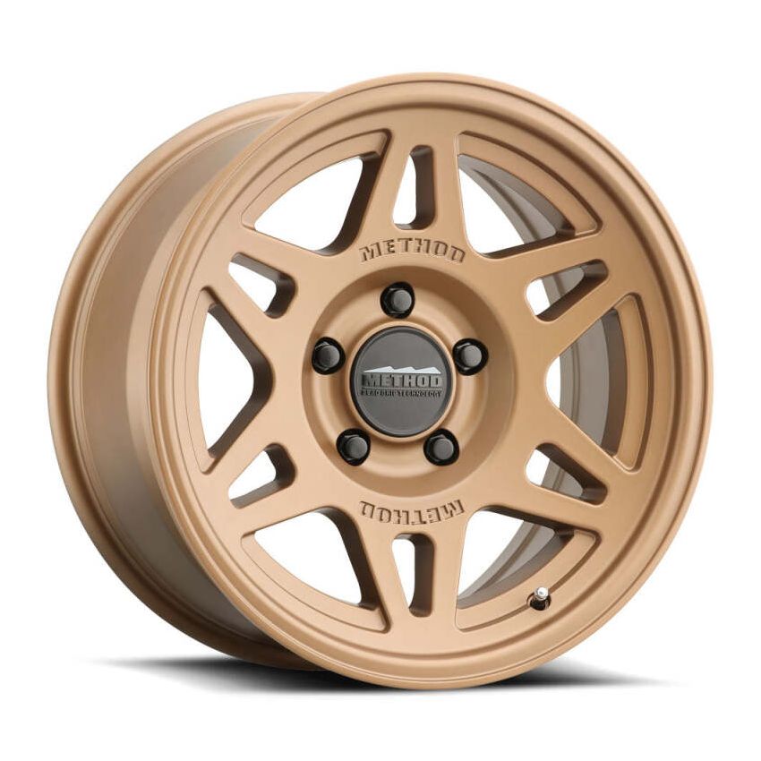 Method Wheels MR70689080918 Method MR706 Bead Grip 18x9 18mm Offset 8x6.5 6.5mm Method Bronze Wheel