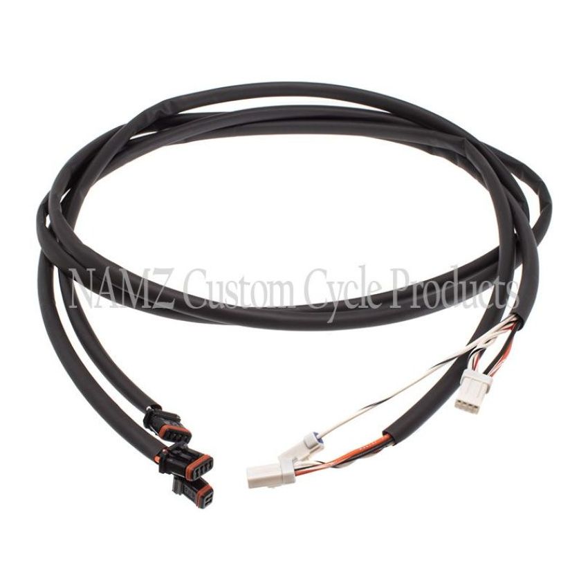 NAMZ NHCX-CB14 2014+ V-Twin Bagger Models Handlebar Control Complete Xtension Harness 48in.
