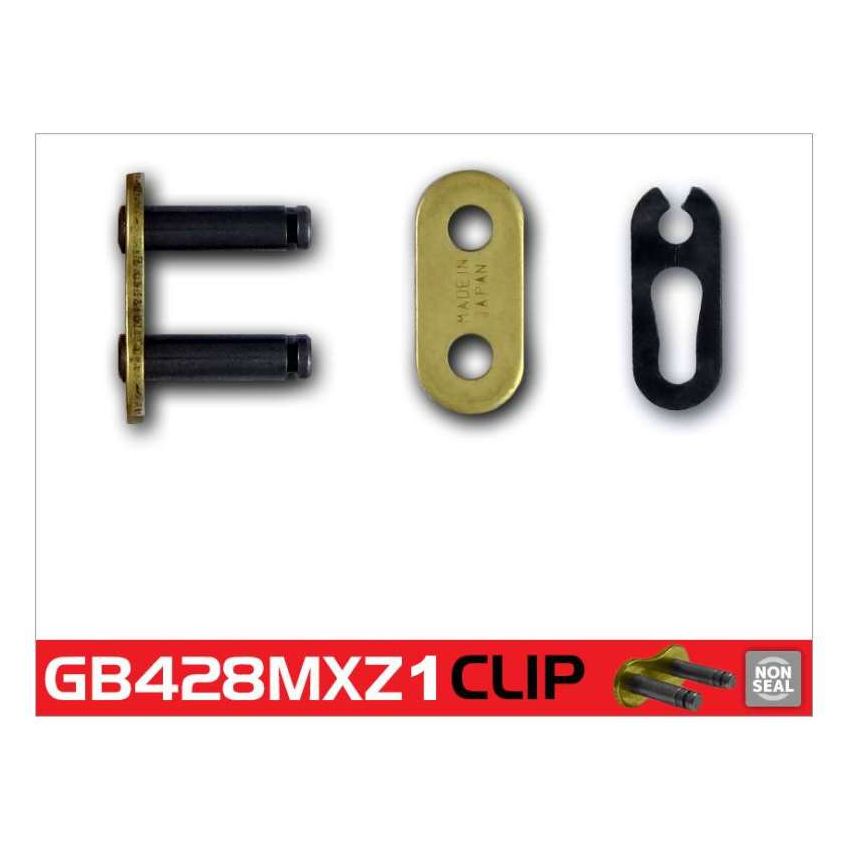 RK Chain GB428MXZ1-CL GB428MXZ1-CLIP - Gold