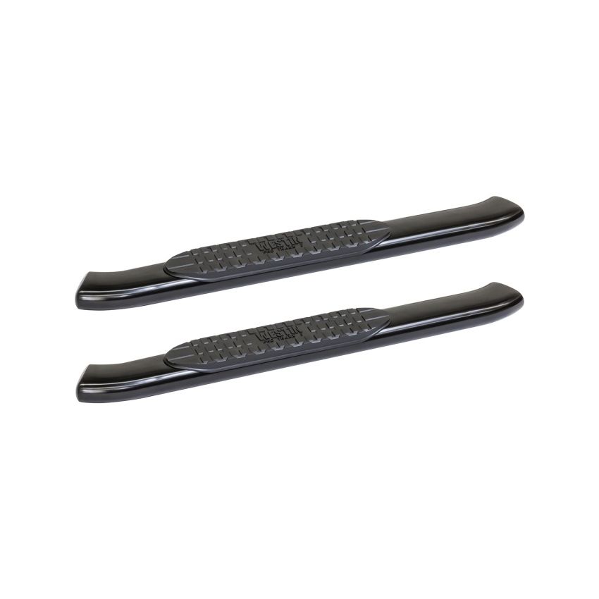 Westin 15-18 Chevy Silv 25/3500 Reg Cab Dsl (Rocker Mount) PRO TRAXX 5 Oval Nerf Step Bars - Black