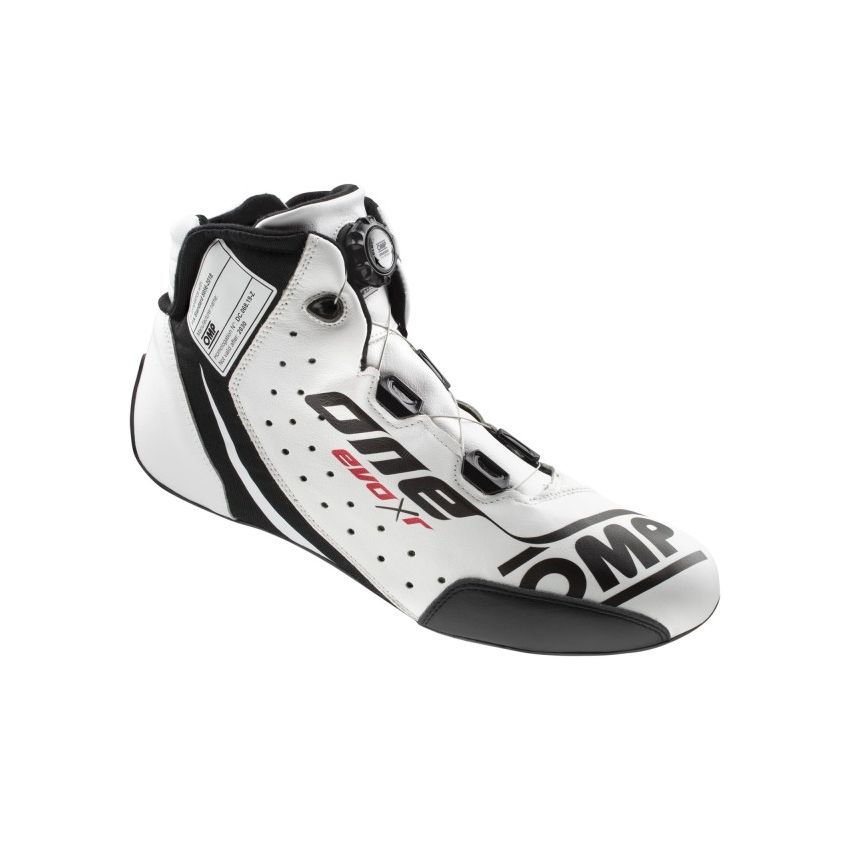 OMP RACING, INC. OMPIC0-0805-B01-020-47 One EVO X R Shoes Black Size 47