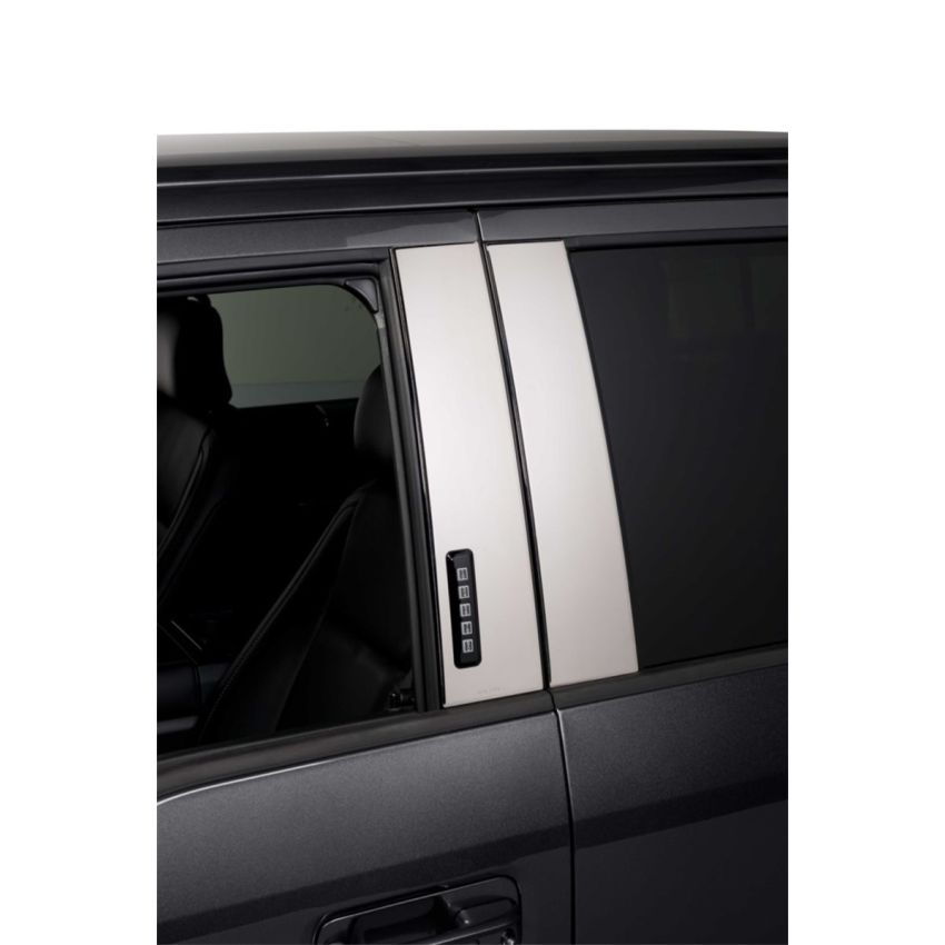 Putco 402678 17-20 Ford SuperDuty - Crew Cab / SuperCab - w/Keypad Stainless Steel Pillar Posts Classic