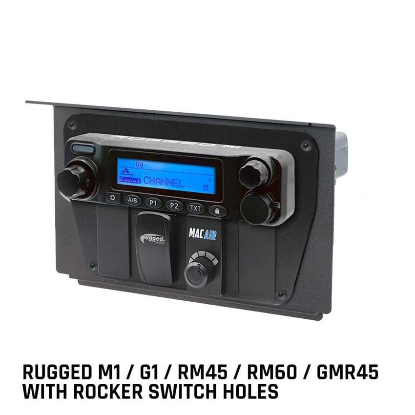 Rugged Radios MT-XP1-MM-GMR25 Polaris XP1 Mount Kit - M1 / G1 / RM60 / GMR45 - Rugged GMR25