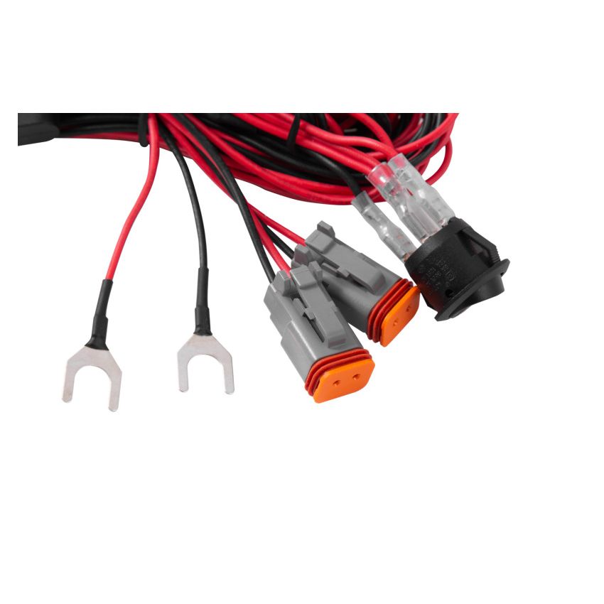 Diode Dynamics DD4033 Light Duty Dual Output Light Bar Wiring Harness