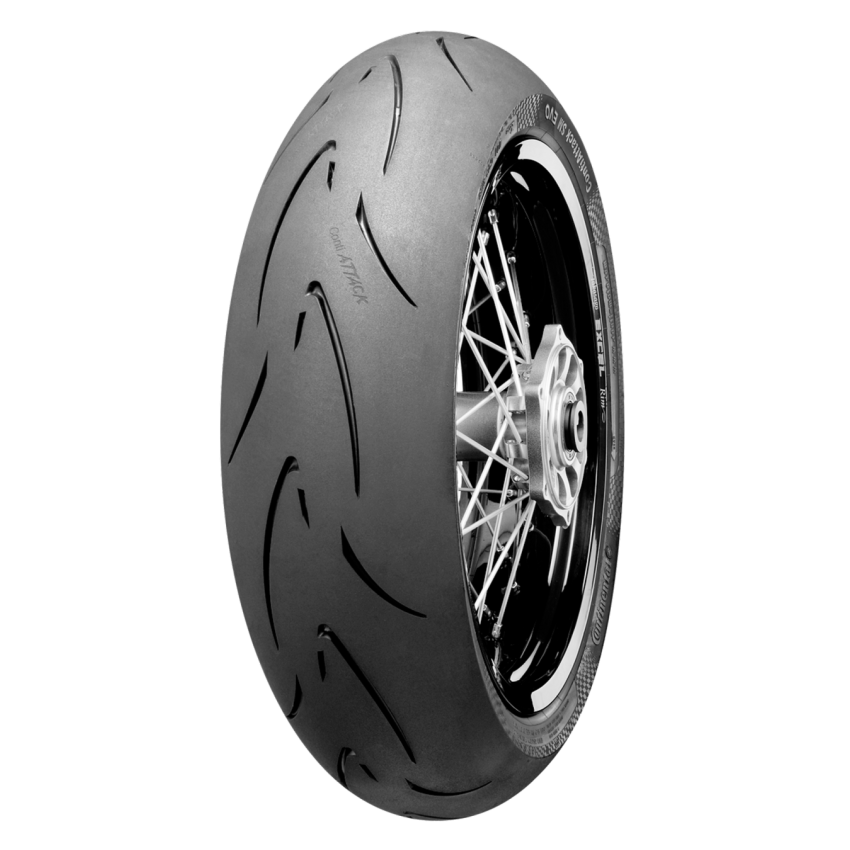 Continental Tire 02445760000 Continental ContiAttack SM EVO - 150/60 R 17 M/C 66H TL Rear
