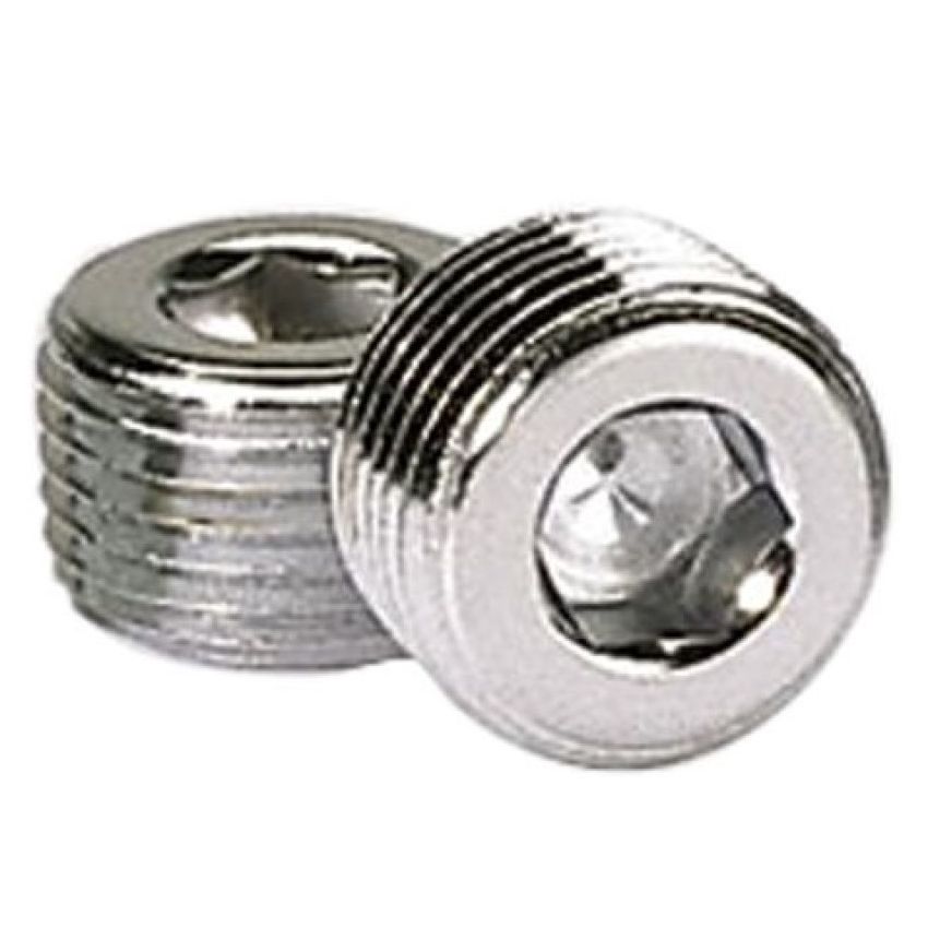 MOROSO MOR39153 1/2in. NPT Chrome Pipe Plug 2 Per Package