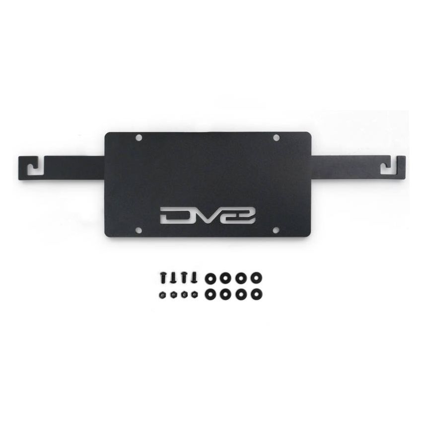 DV8 Offroad LPBR-04 21-23 Ford Bronco Capable Bumper Front License Plate Mount